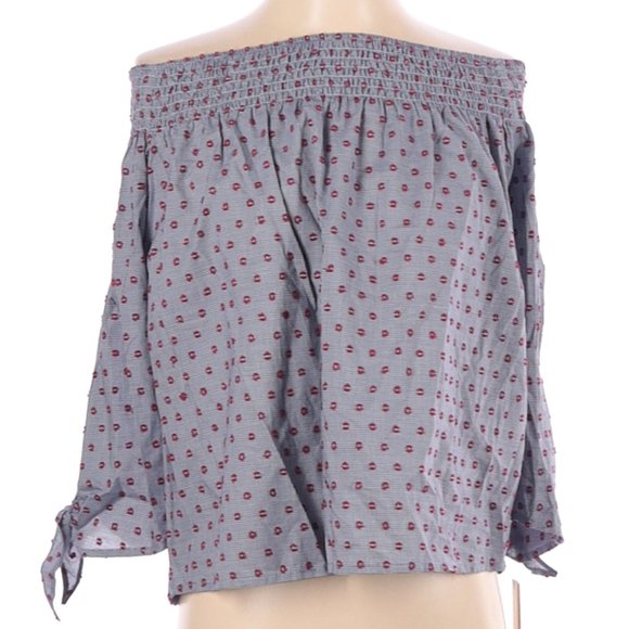 NWT Aqua Off Shoulder Blouse - Picture 1 of 2